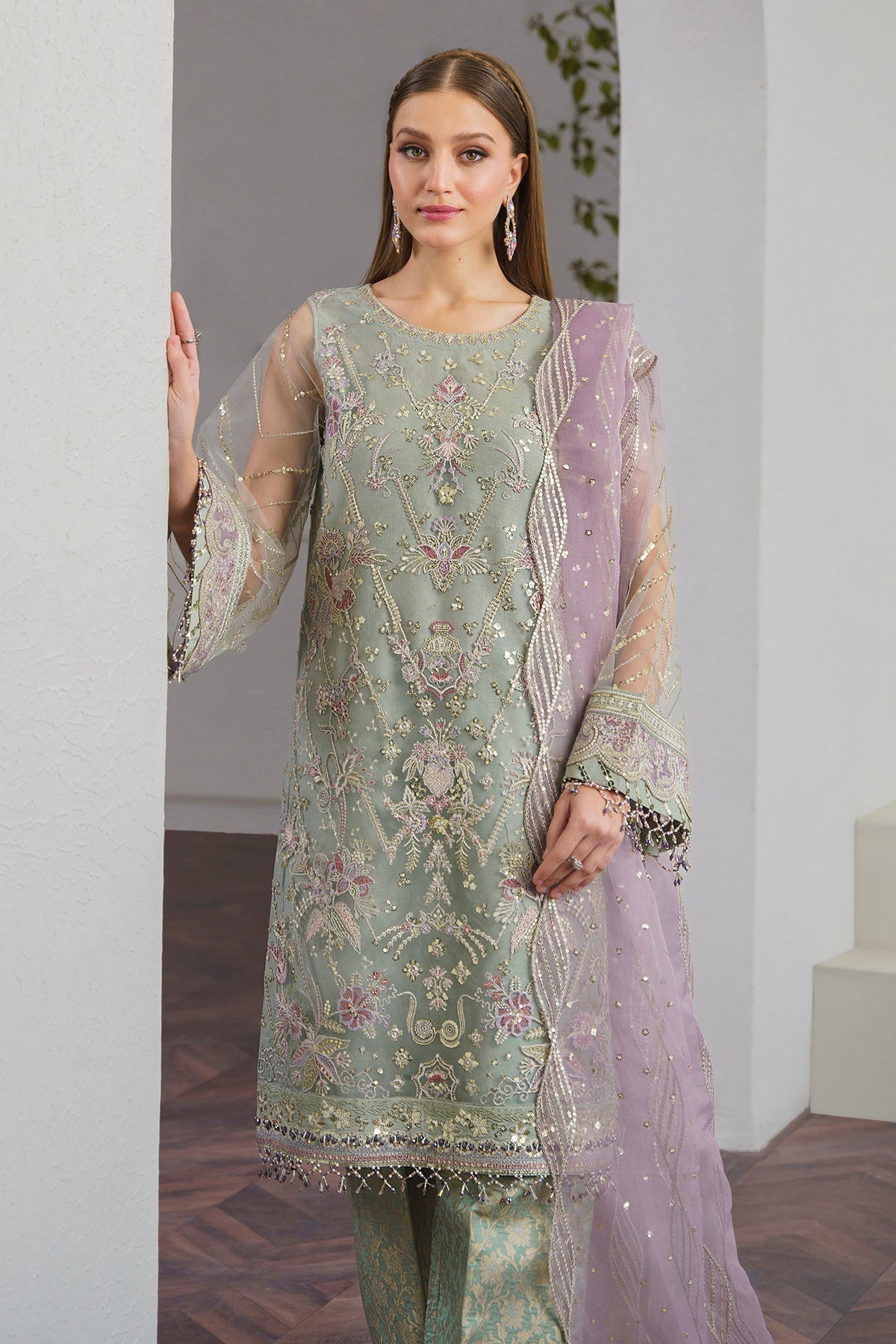 EMBROIDERED NET SF-515