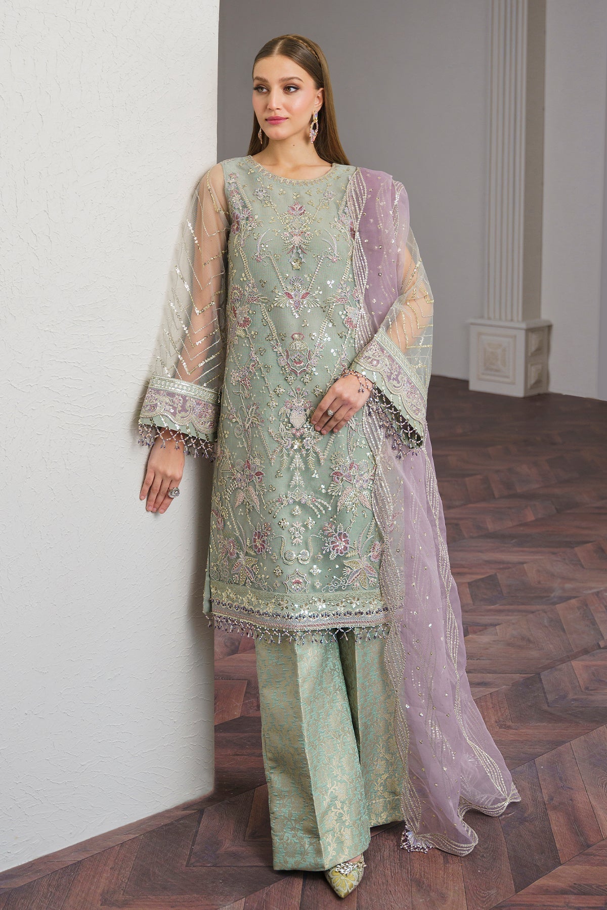 EMBROIDERED NET SF-515