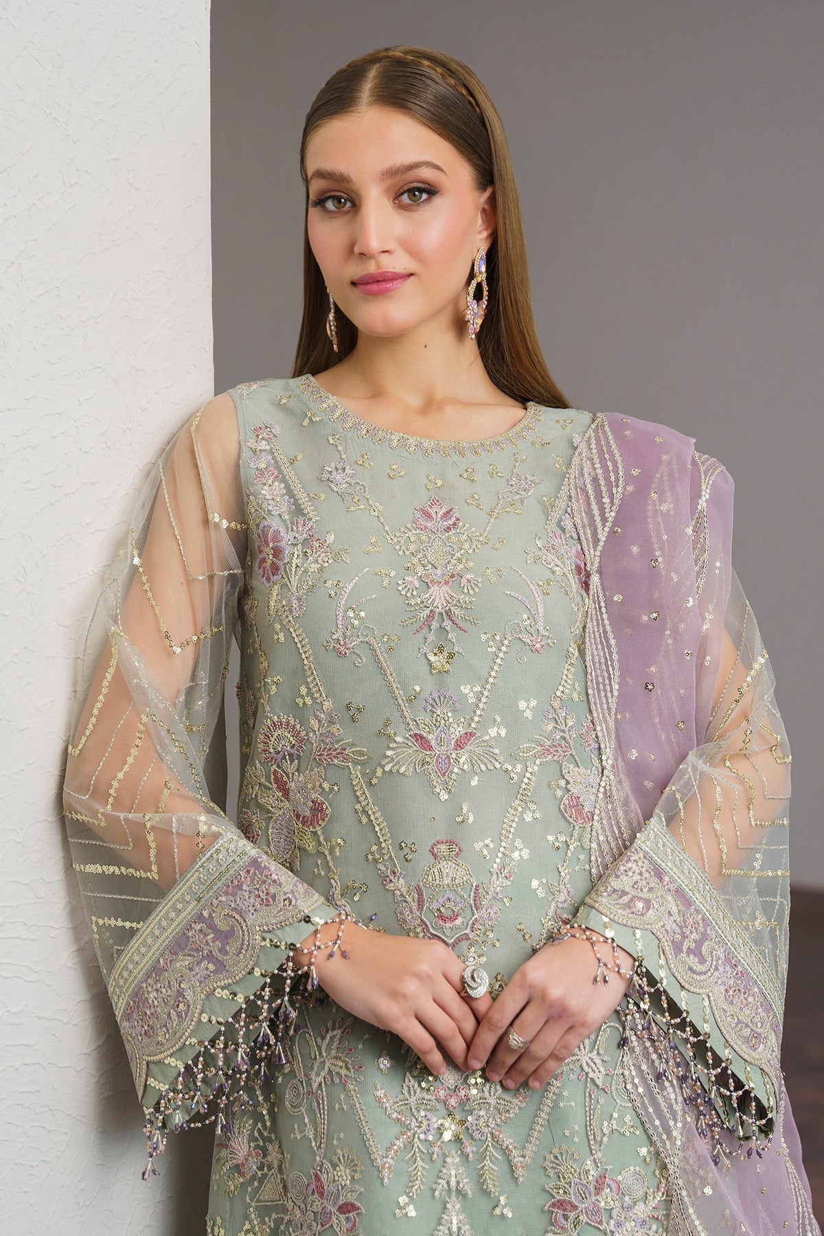 EMBROIDERED NET SF-515