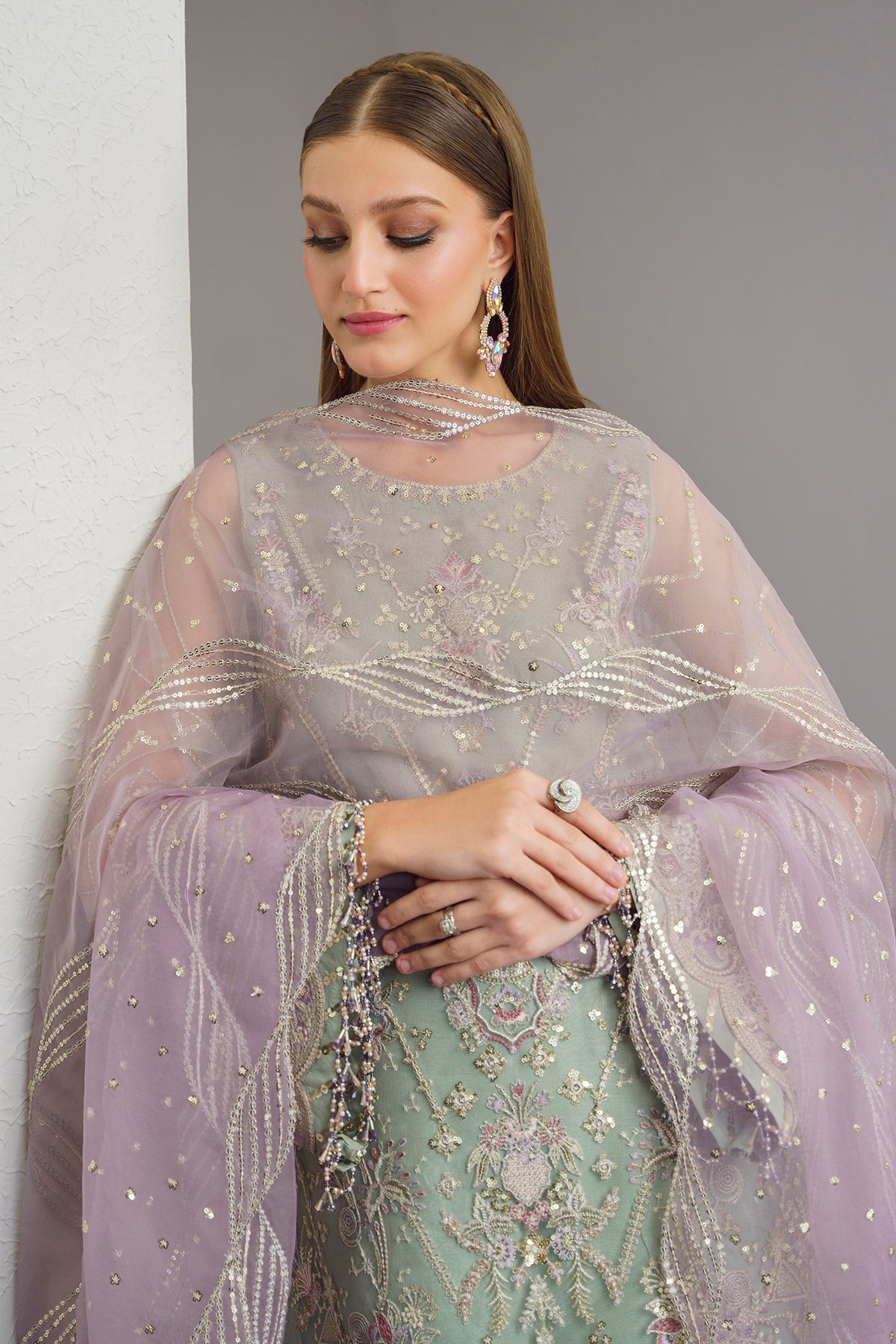 EMBROIDERED NET SF-515