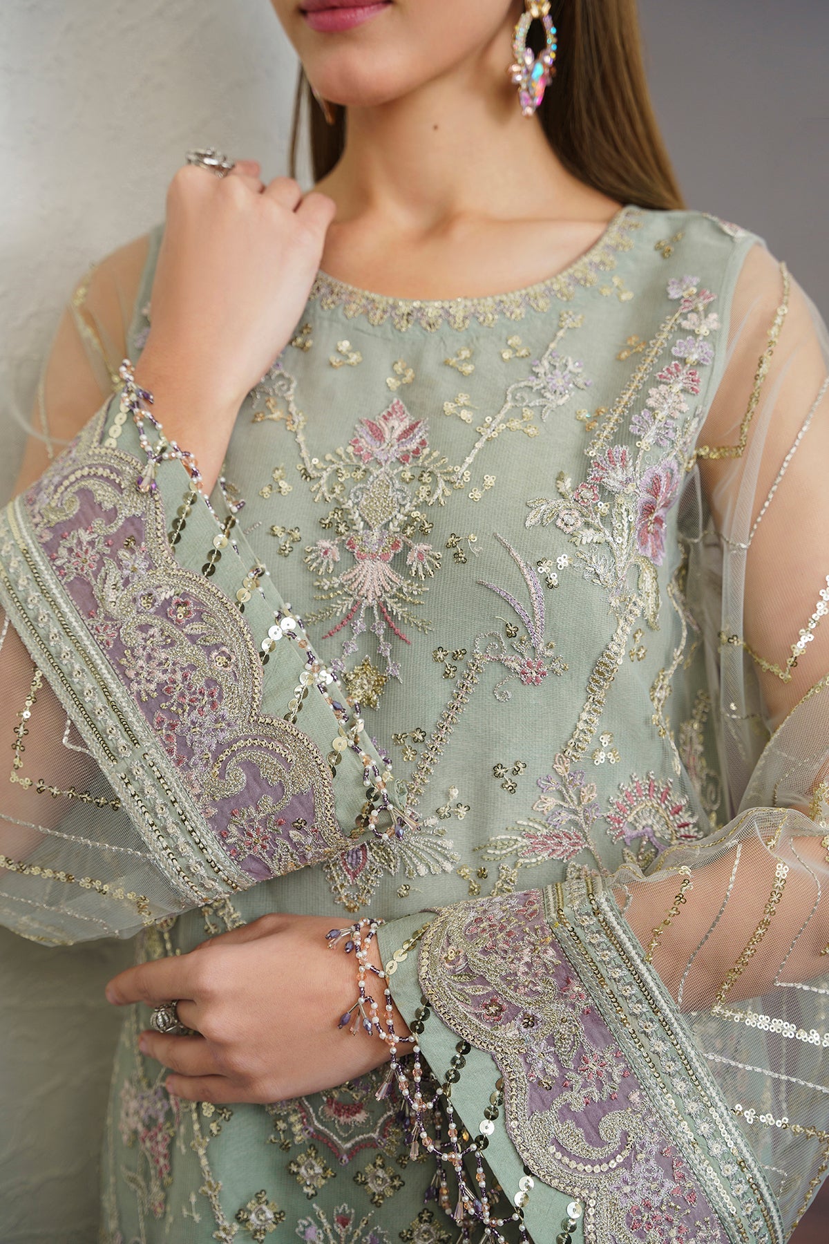 EMBROIDERED NET SF-515