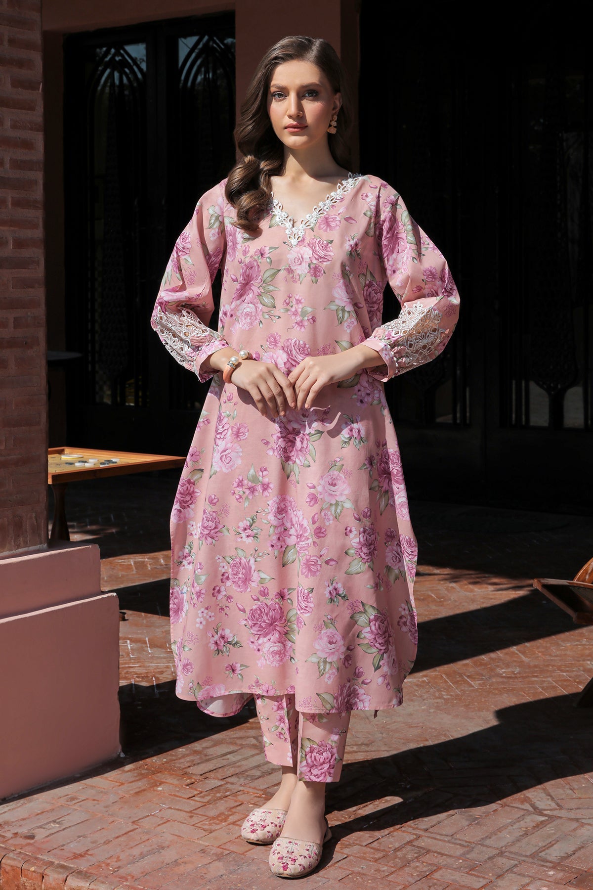 EMBROIDERED LAWN UF-315