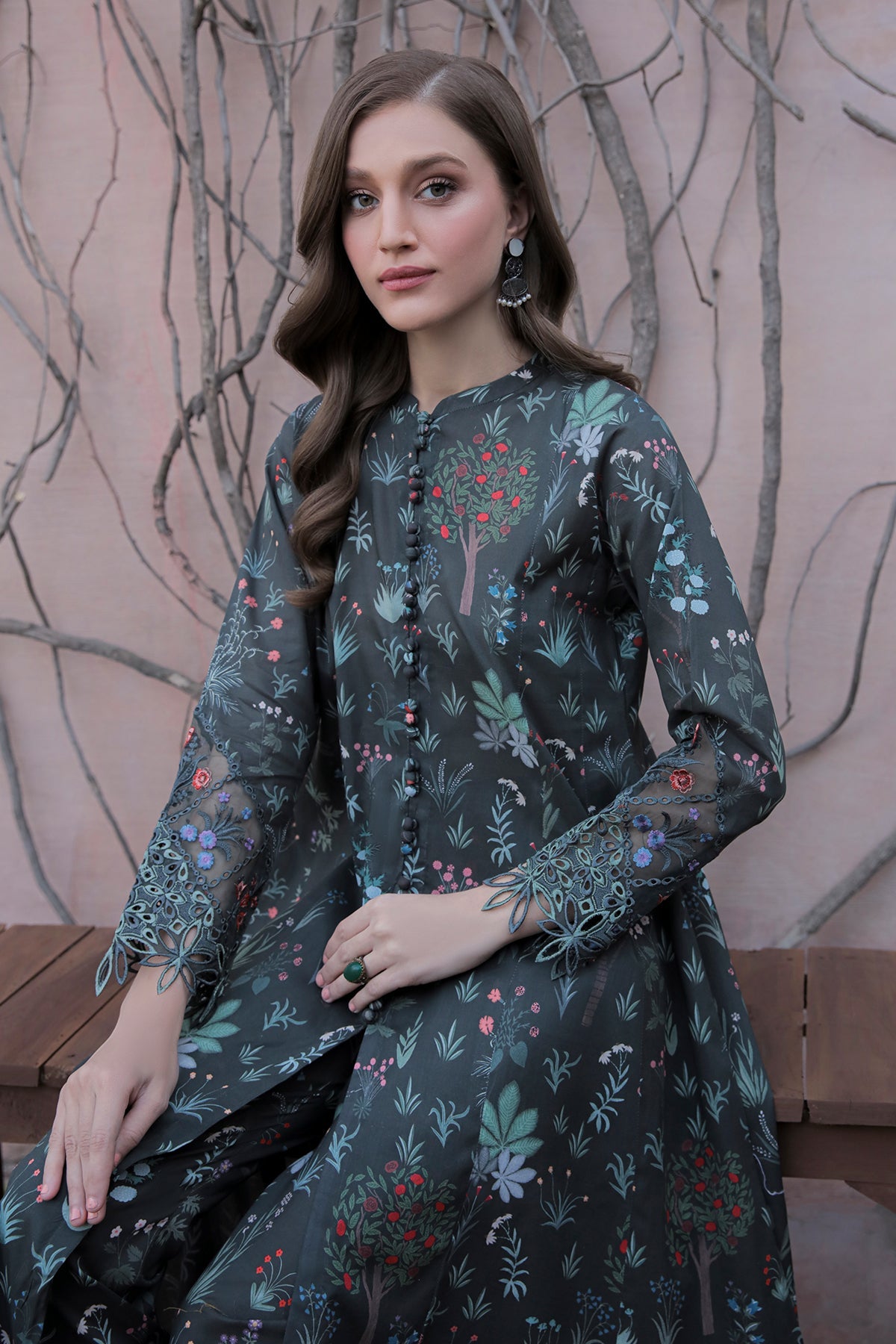 EMBROIDERED LAWN PR-776