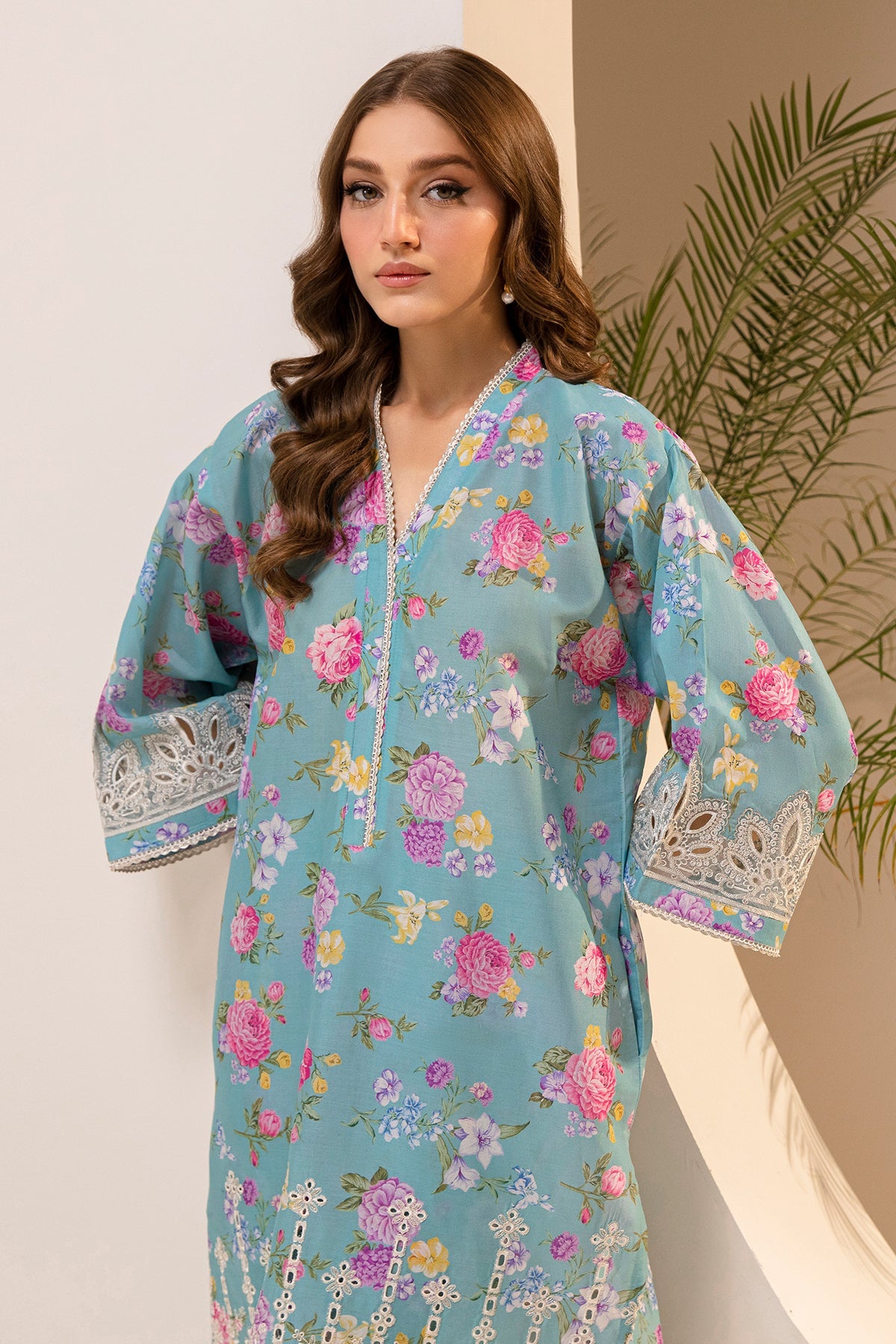 EMBROIDERED LAWN PR-789