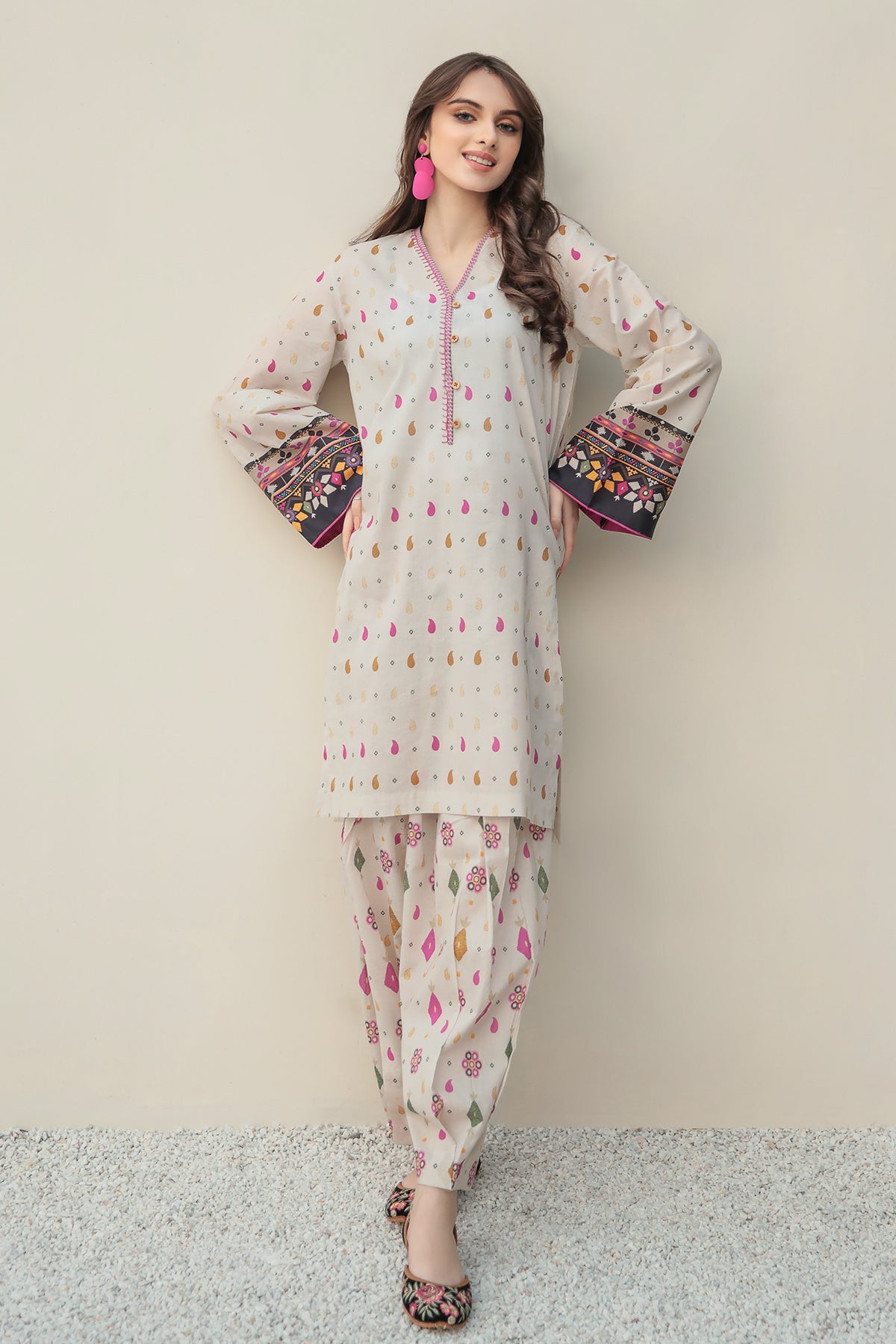 PRINTED LAWN PR-566