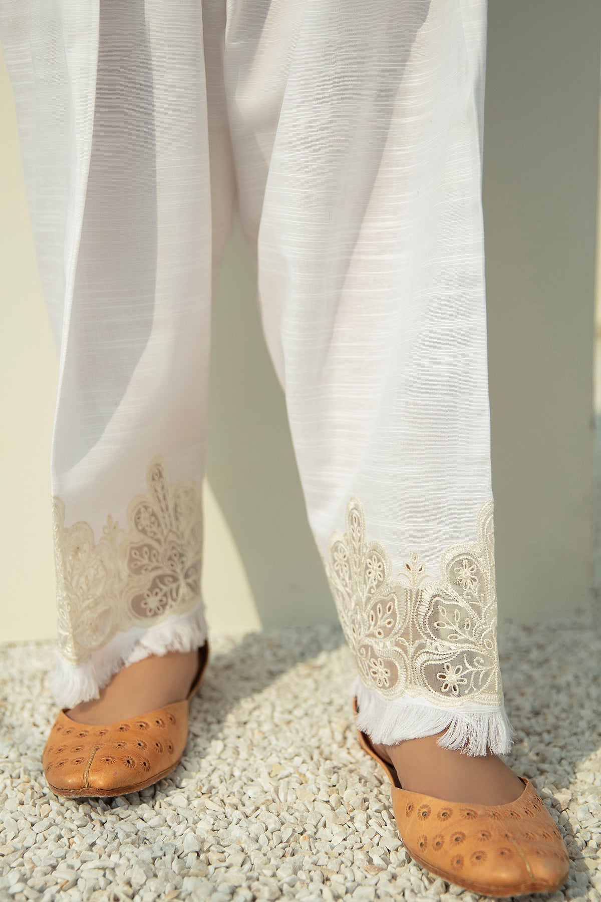 EMBROIDERED KHADDAR SHALWAR 195