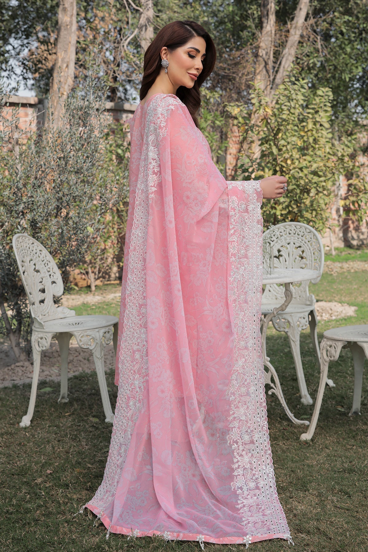 EMBROIDERED LAWN UF-319