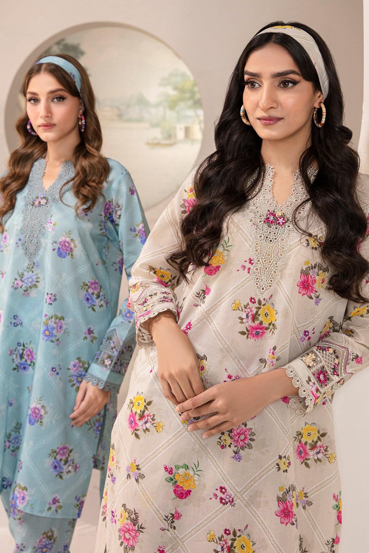 EMBROIDERED LAWN PR-790