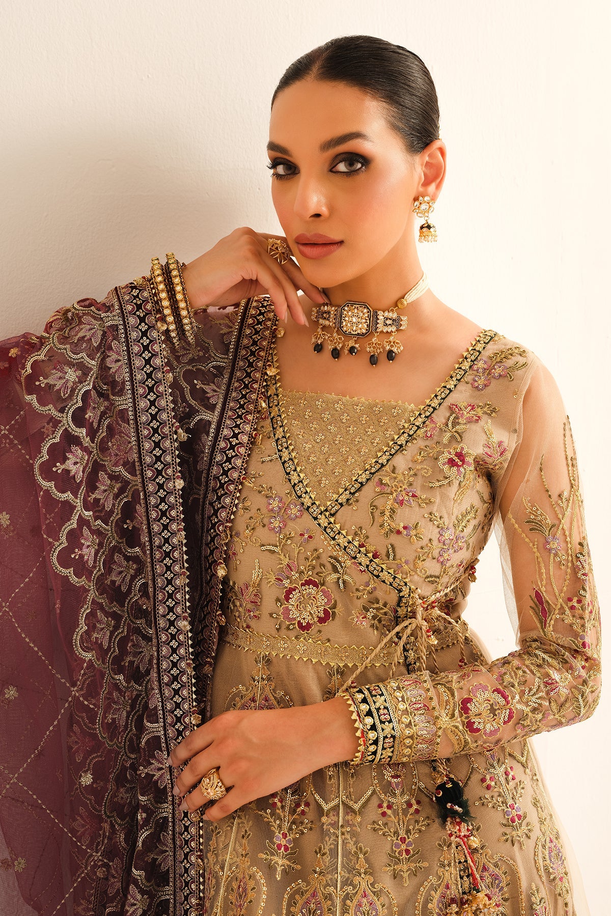 EMBROIDERED NET PR-684