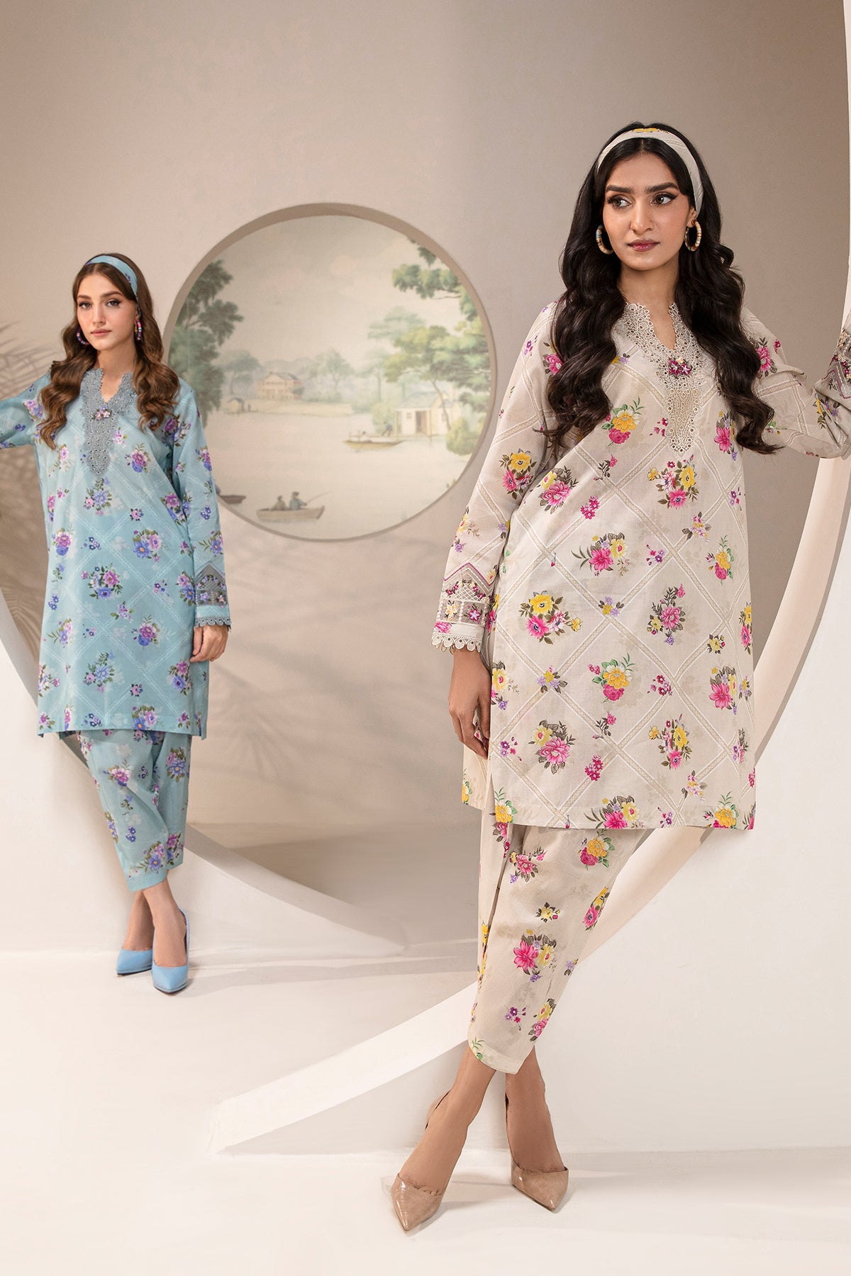 EMBROIDERED LAWN PR-791