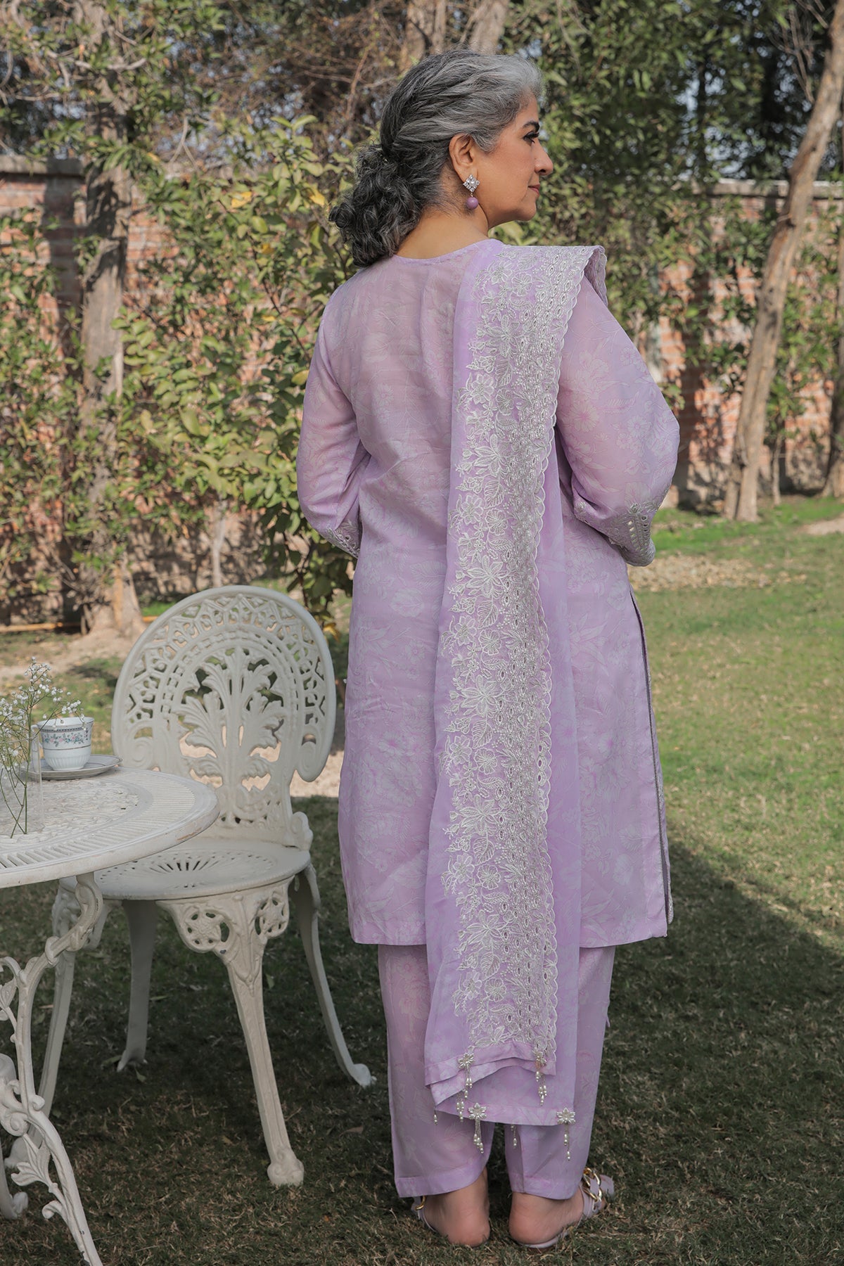 EMBROIDERED LAWN UF-320