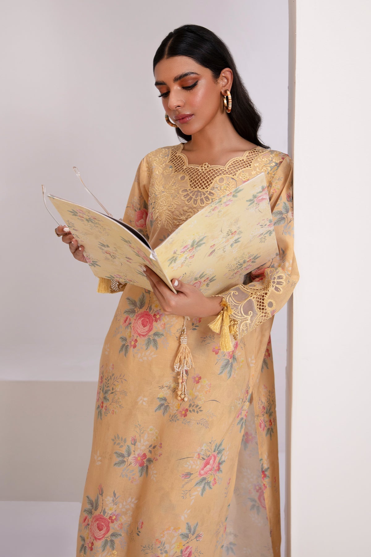 EMBROIDERED LAWN PR-807