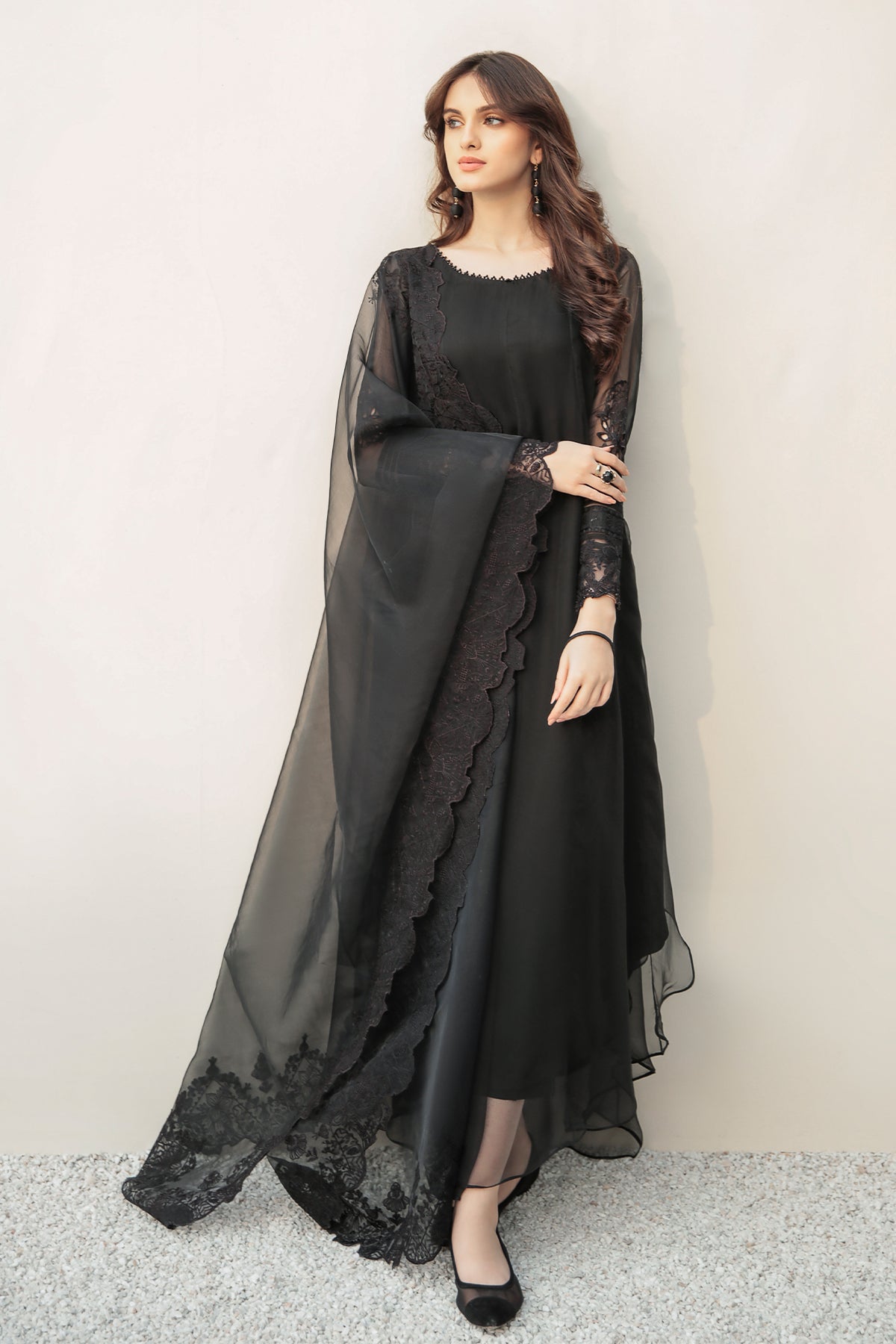 EMBROIDERED ORGANZA DUPATTA-26