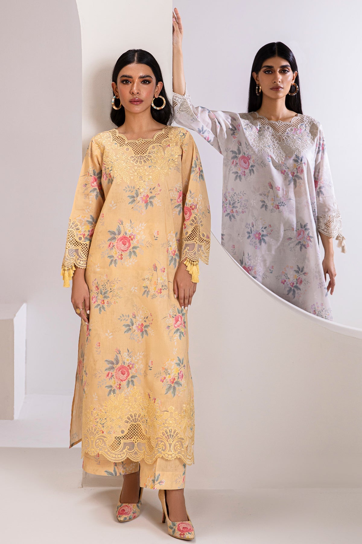 EMBROIDERED LAWN PR-807