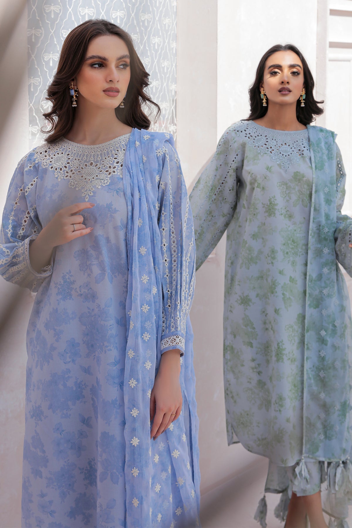 EMBROIDERED LAWN UF-330