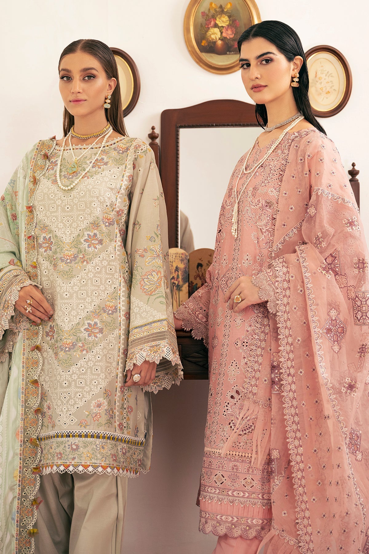 EMBROIDERED LAWN  SL11-D07