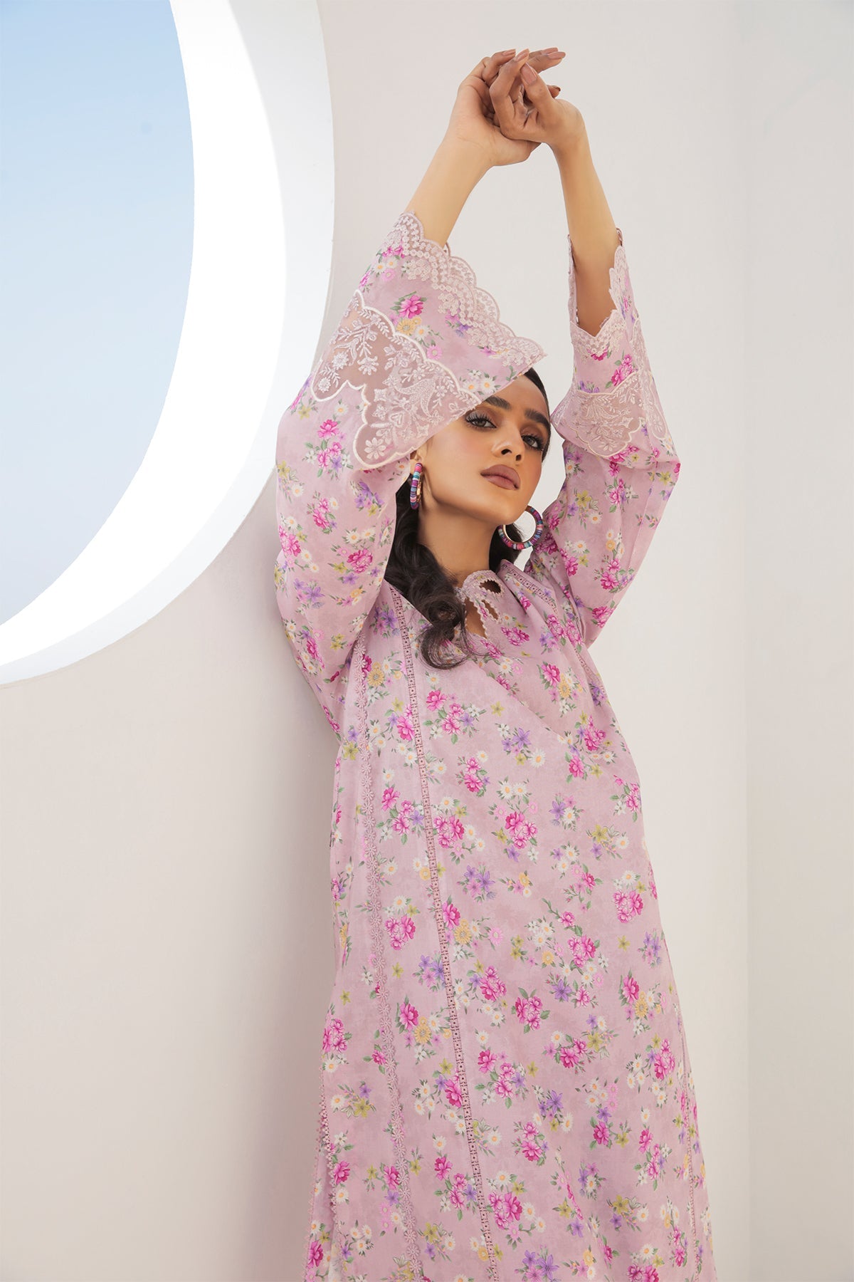 EMBROIDERED LAWN PR-761